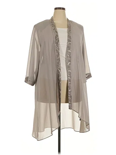Assorted Brands Cardigan Sweater In Brown