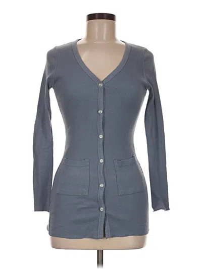 Pre-owned Assorted Brands Cardigan Sweater In Gray