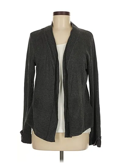 Pre-owned Assorted Brands Cardigan Sweater In Gray