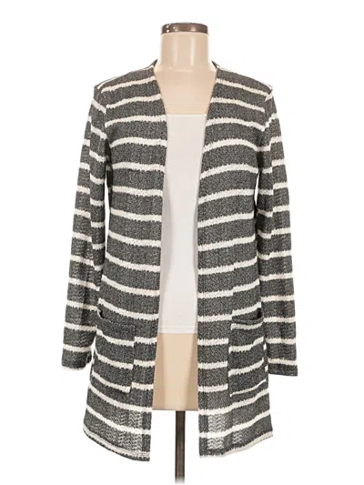Pre-owned Assorted Brands Cardigan Sweater In Gray