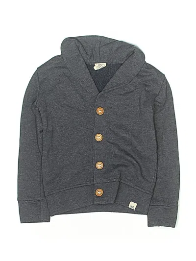 Pre-owned Assorted Brands Kids' Cardigan Sweater In Gray