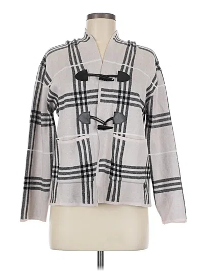 Pre-owned Assorted Brands Cardigan Sweater In Gray