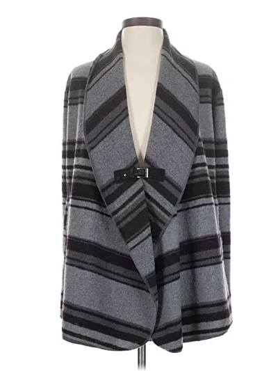 Pre-owned Assorted Brands Cardigan Sweater In Gray