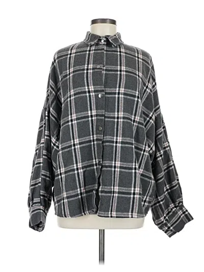 Pre-owned Assorted Brands Cardigan Sweater In Gray