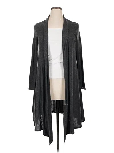 Pre-owned Assorted Brands Cardigan Sweater In Gray