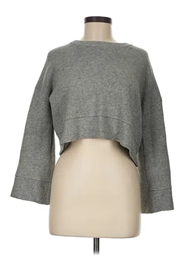 Pre-owned Assorted Brands Cardigan Sweater In Gray