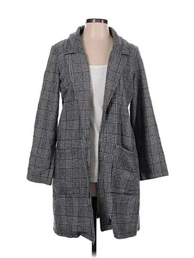 Pre-owned Assorted Brands Cardigan Sweater In Gray