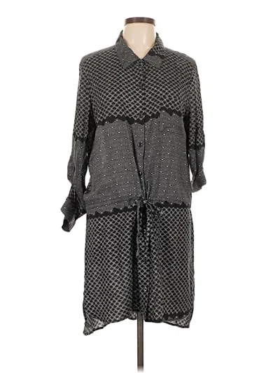 Pre-owned Assorted Brands Cardigan Sweater In Gray