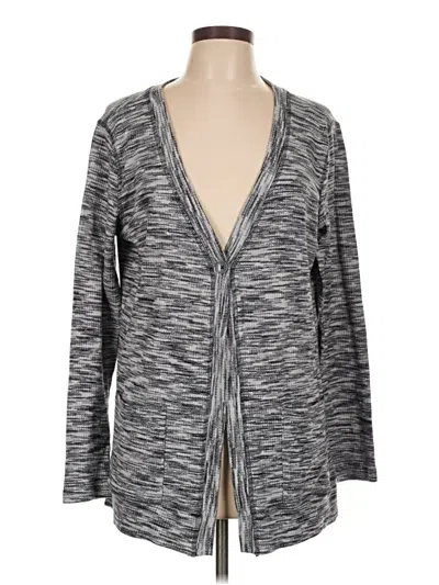 Pre-owned Assorted Brands Cardigan Sweater In Gray
