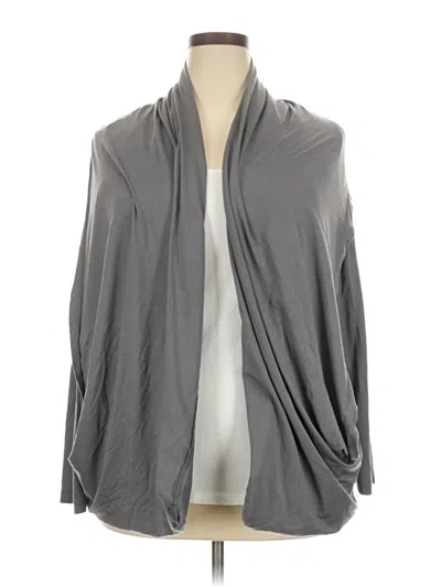 Pre-owned Assorted Brands Cardigan Sweater In Gray