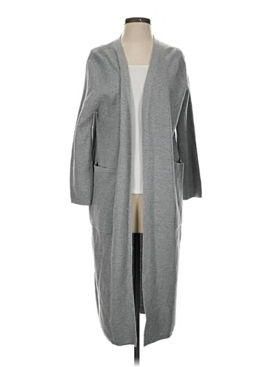 Pre-owned Assorted Brands Cardigan Sweater In Gray