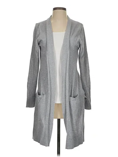 Pre-owned Assorted Brands Cardigan Sweater In Gray