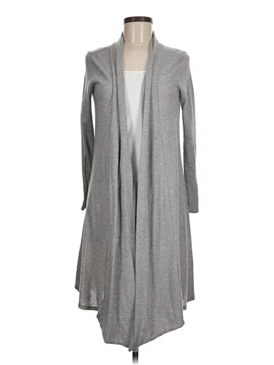 Pre-owned Assorted Brands Cardigan Sweater In Gray