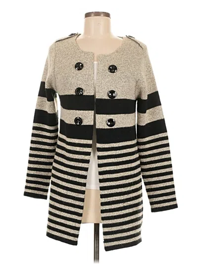 Pre-owned Assorted Brands Cardigan Sweater In Gray