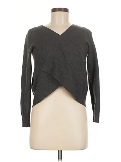 Pre-owned Assorted Brands Cardigan Sweater In Gray