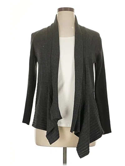 Pre-owned Assorted Brands Cardigan Sweater In Gray