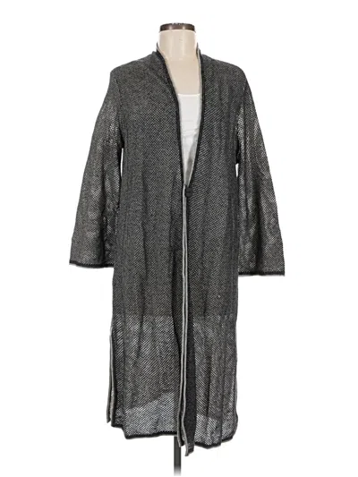 Pre-owned Assorted Brands Cardigan Sweater In Gray