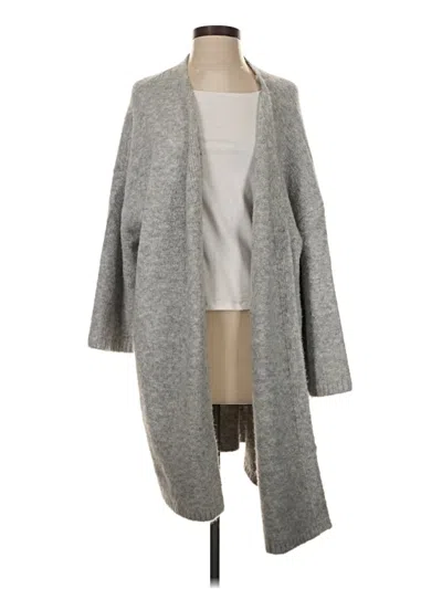 Pre-owned Assorted Brands Cardigan Sweater In Gray