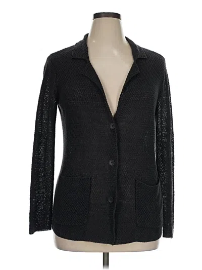 Pre-owned Assorted Brands Cardigan Sweater In Gray