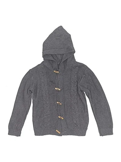 Pre-owned Assorted Brands Kids' Cardigan Sweater In Gray