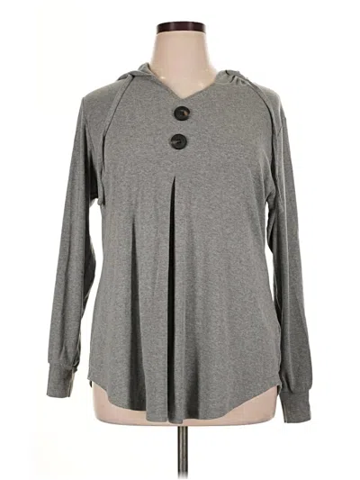 Pre-owned Assorted Brands Cardigan Sweater In Gray