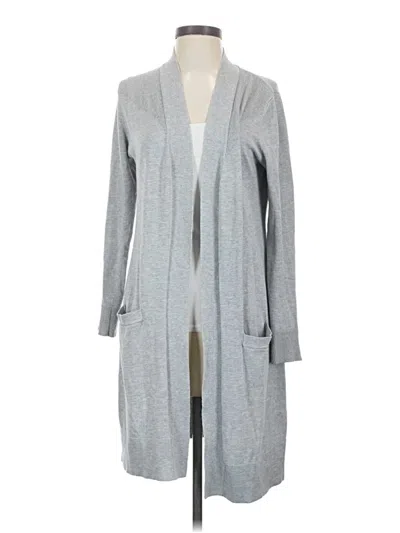 Pre-owned Assorted Brands Cardigan Sweater In Gray
