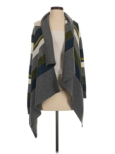 Pre-owned Assorted Brands Cardigan Sweater In Gray