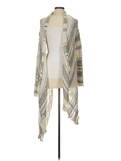 Pre-owned Assorted Brands Cardigan Sweater In Gray