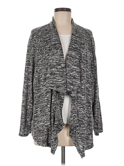 Pre-owned Assorted Brands Cardigan Sweater In Gray