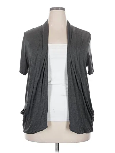 Assorted Brands Cardigan Sweater In Gray