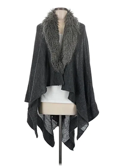Pre-owned Assorted Brands Cardigan Sweater In Gray