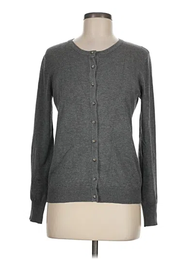 Pre-owned Assorted Brands Cardigan Sweater In Gray