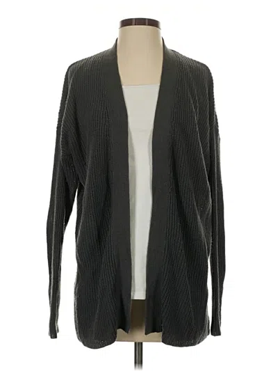 Pre-owned Assorted Brands Cardigan Sweater In Gray