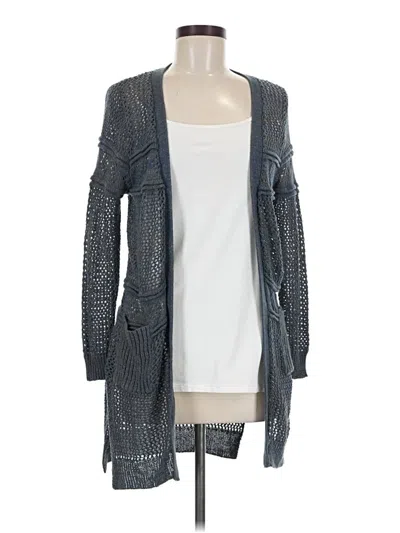 Pre-owned Assorted Brands Cardigan Sweater In Gray
