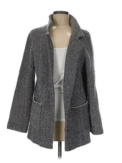 Pre-owned Assorted Brands Cardigan Sweater In Gray