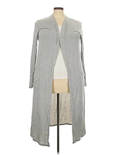 Pre-owned Assorted Brands Cardigan Sweater In Gray