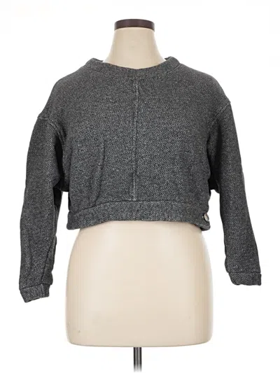Pre-owned Assorted Brands Cardigan Sweater In Gray