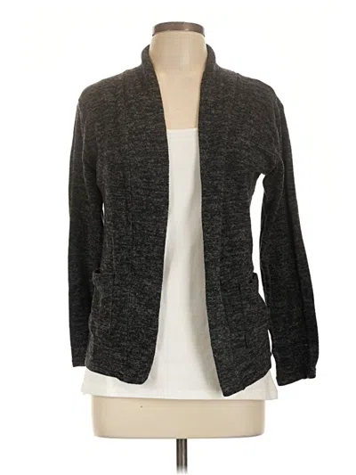 Pre-owned Assorted Brands Cardigan Sweater In Gray