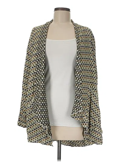 Pre-owned Assorted Brands Cardigan Sweater In Gray