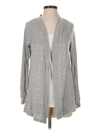 Pre-owned Assorted Brands Cardigan Sweater In Gray