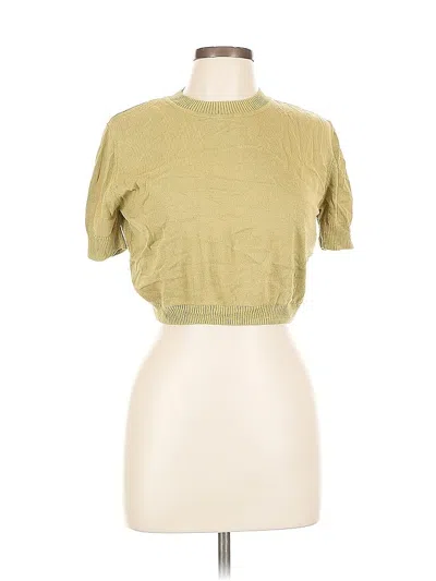 Pre-owned Assorted Brands Cardigan Sweater In Green