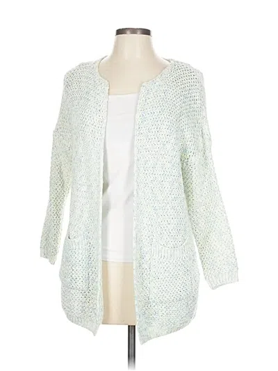 Pre-owned Assorted Brands Cardigan Sweater In Green
