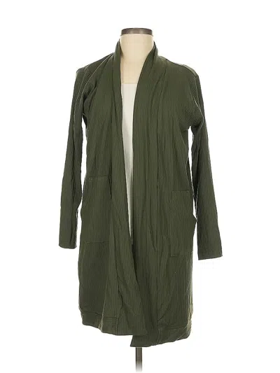 Pre-owned Assorted Brands Cardigan Sweater In Green