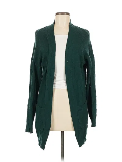 Pre-owned Assorted Brands Cardigan Sweater In Green