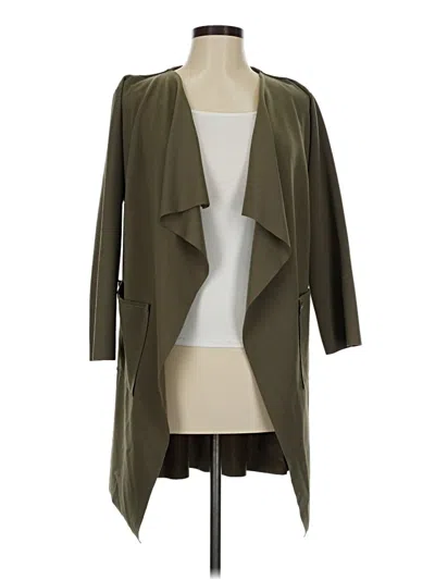 Pre-owned Assorted Brands Cardigan Sweater In Green