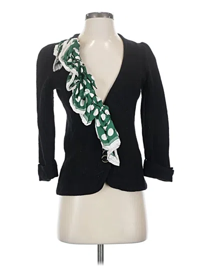 Pre-owned Assorted Brands Cardigan Sweater In Green