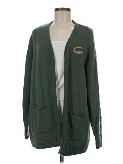 Pre-owned Assorted Brands Cardigan Sweater In Green