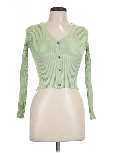 Assorted Brands Cardigan Sweater In Green