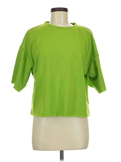 Pre-owned Assorted Brands Cardigan Sweater In Green