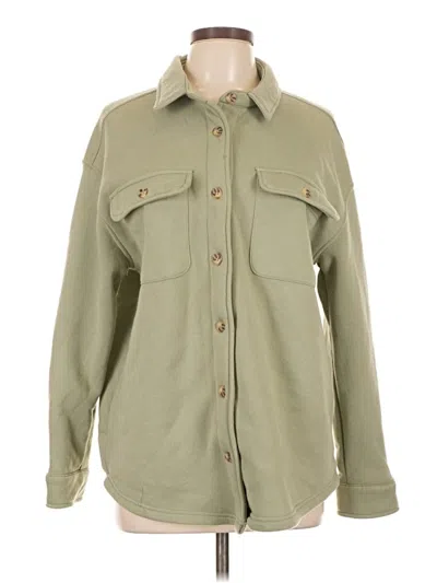 Pre-owned Assorted Brands Cardigan Sweater In Green